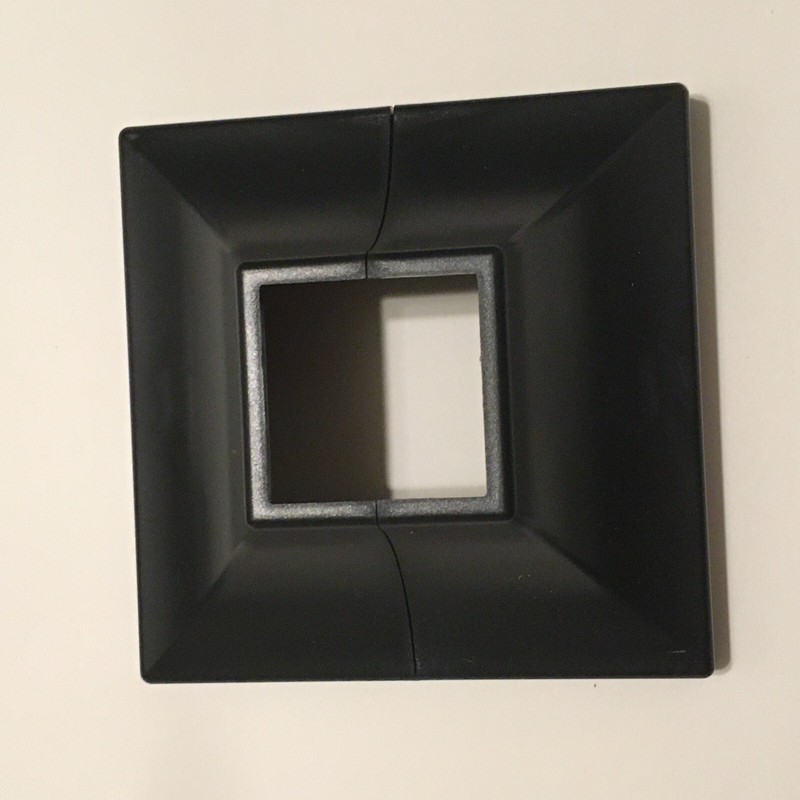 1pc Simshoe Deck Post Base Cover – Snap-Together Post 1.5"x1.5" Base 4.5"x4.5 gallery