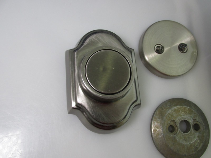 Handle Set Weiser Lock Prestige Series Acacia Dummy Handleset Brushed Pewter gallery