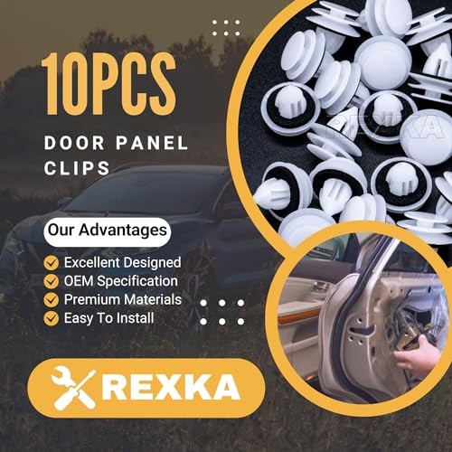 10pcs Mazda Trim Panel Clips Fastener Rivet GJ6R-68-ABX for Miata, RX-8, CX-9 gallery
