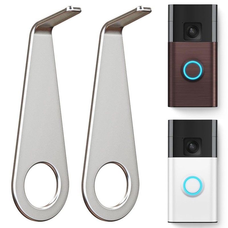 Ring Video Doorbell Key Replacement Tool, Secure 2*video doorbell key, silver