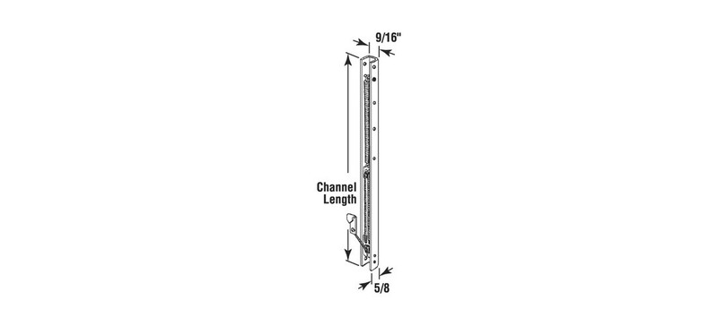 CRL FA1640 17" Window Channel Balance - 1640 or 16-4 gallery