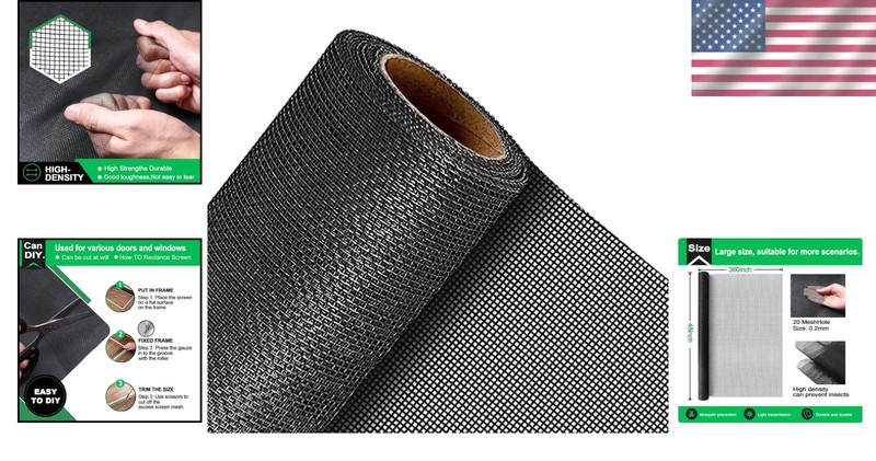 Durable Pet Proof Window Screen Replacement gallery