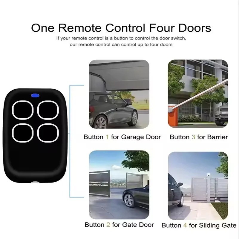 Universal Garage Remote Control 433MHz Cloning Duplicator Gate Fixed Code gallery