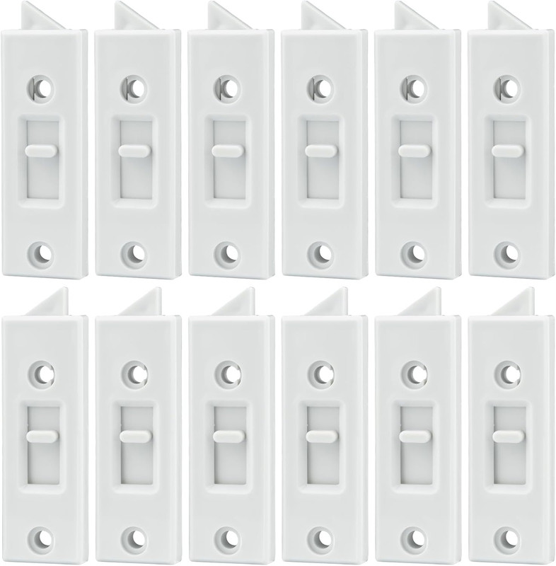 12 Pcs Window Latch Locks Spring Loaded Window Tilt Latch Replacement Part by ,V gallery