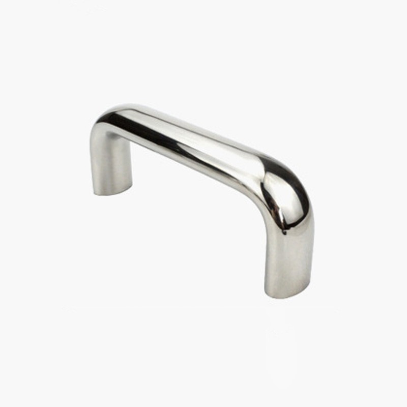 Mirror-Finish Solid Handle: Stainless Steel Industrial-Style for Doors gallery
