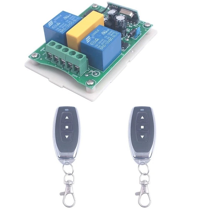 Universal 110V AC Motor Remote Control Switch Forward and Reverse Remote Cont…