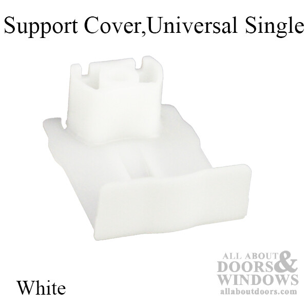 Support Cover, Single Coil Spring 1-1/4 pocket – White