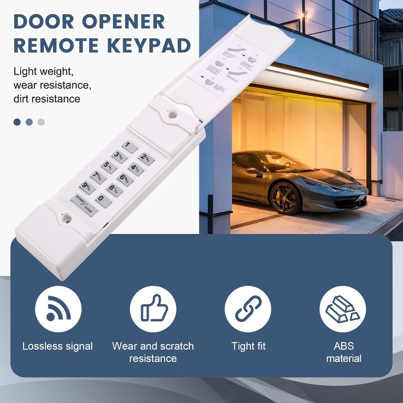 MDTK-Compatible Linear Garage Door Keypad - Streamlined Setup and Operation V3S2 gallery