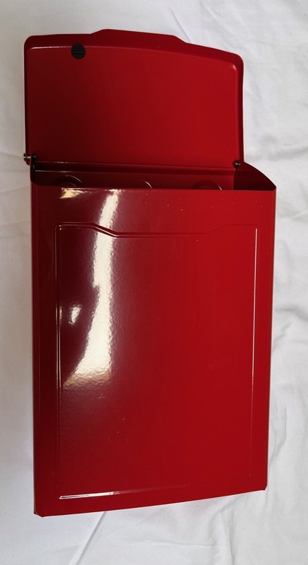 Architectural Mailboxes 2681R Marina Wall Mount Mailbox, Small, Red gallery