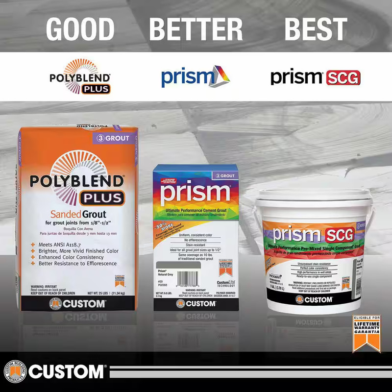 Polyblend plus #545 Bleached Wood 25 Lb. Sanded Grout gallery