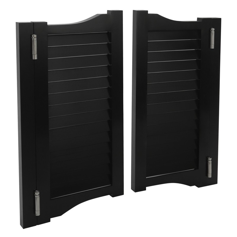 180° Corridor Partition Double Door, Partition Door, Half-height Louvered Door gallery