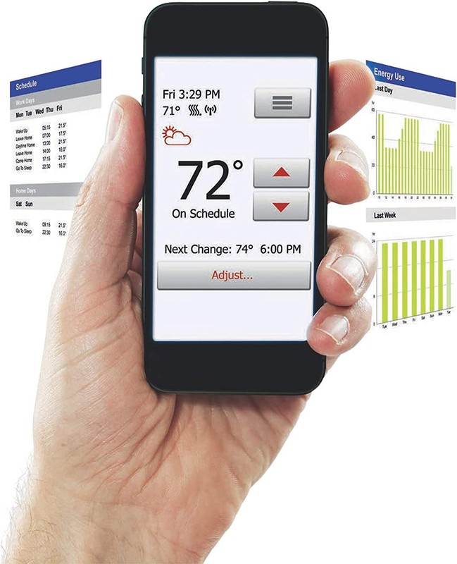 OJ Microline UWG4-4999 Wifi Programmable Floor Heating Thermostat with GFCI gallery