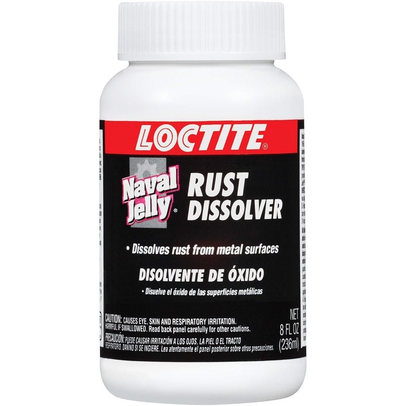 Quick & Easy 8 oz Naval Jelly Rust Dissolver | Heavy Duty for Metal Surfaces gallery