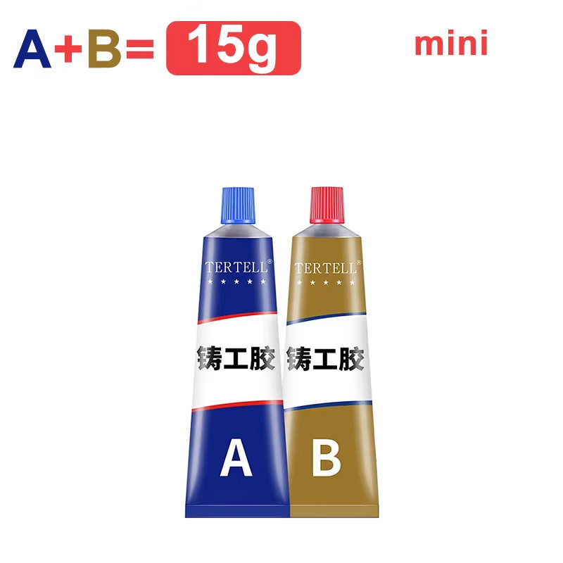 High-Strength Metal Repair Epoxy Adhesive Heat & Cold Resistant Welding Glue Lea