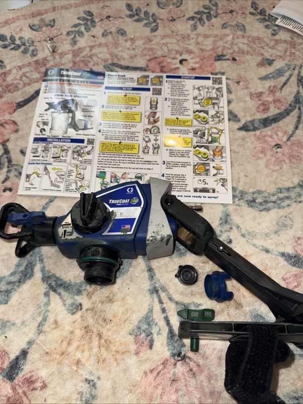 Graco TrueCoat 360 Paint Sprayer Missing Parts gallery