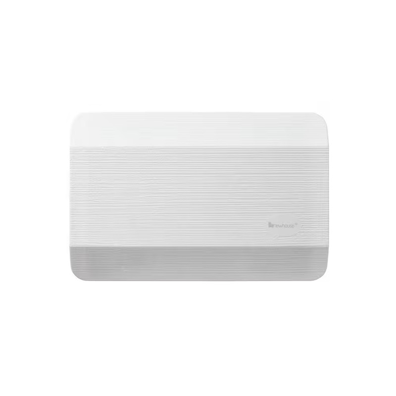 2-Note Modern Textured Design Wired Doorbell Chime, White gallery