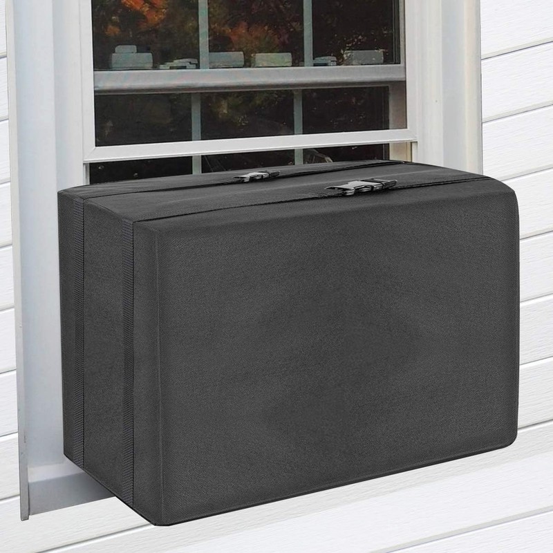 Aozzy Air Conditioner Covers for Window 17W x 13"H x 12"D, black