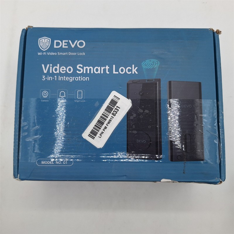Devo G1 Video Smart Lock with Camera & Doorbell, 6-in-1 Keyless Entry Door Lock gallery