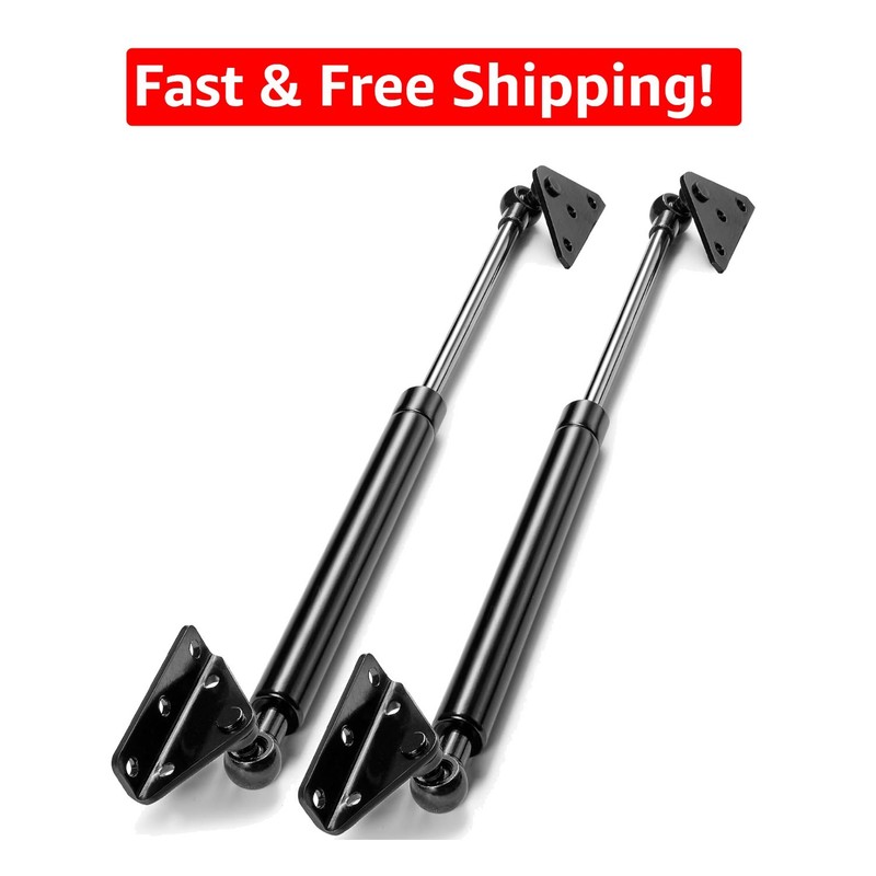 Versatile 15 Inch Gas Struts 20 lbs with Integrated Brackets – For Lids & Doors