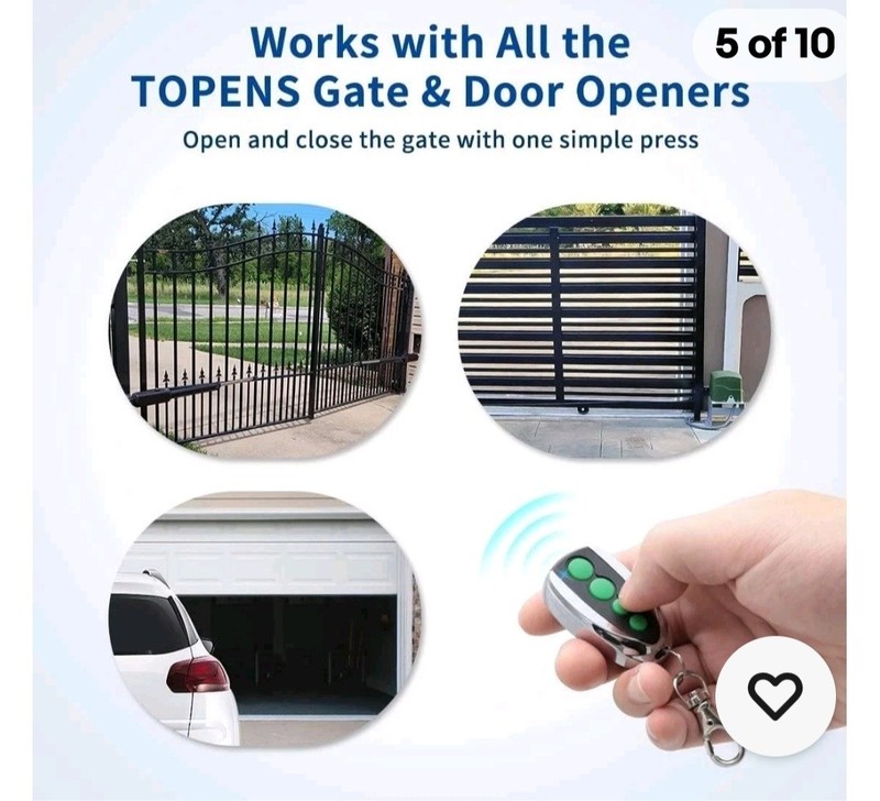 2-Pack Swing Sliding Gate Opener Remote Control Fast Free Shipping gallery