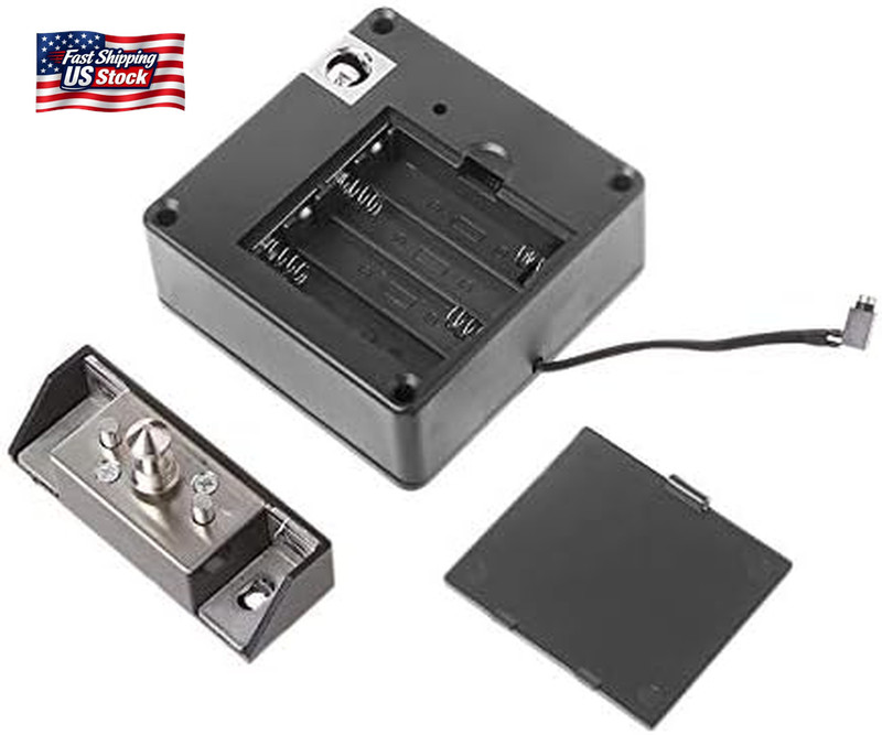 Invisible Cabinet Lock, Hidden NFC Lock DIY RFID Latch with USB Cable Power for gallery