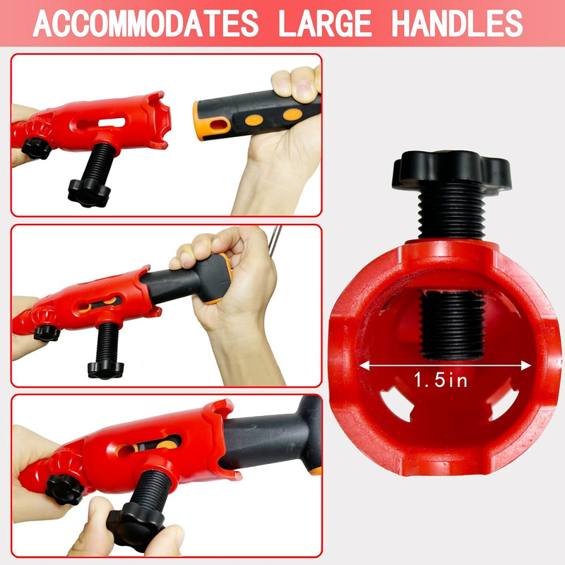 Multi-Angle Paint Brush Extender for High Ceiling,Extension Pole Attachment Hold gallery