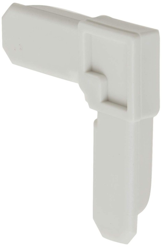-Line MP7729-50 Screen Frame Corner, 5/16 In. x 3/4 In., White Plastic (50 Pack)