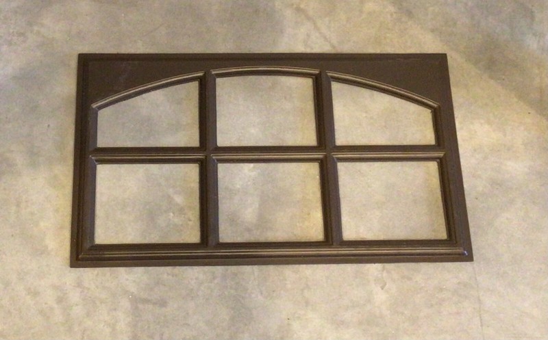 4 Amarr Cascade Replacement Insert for Short Panel Amarr Garage Doors Mahogany gallery