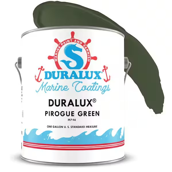 1 gal. Camouflage Duck Boat Drab Marine Flat Enamel