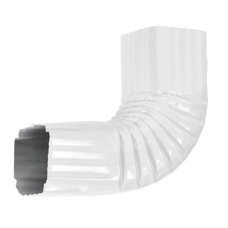 Downspout Gutter Elbows （Positive Elbow，90 Degrees 2×3 Style A， Gutter Elbow,…