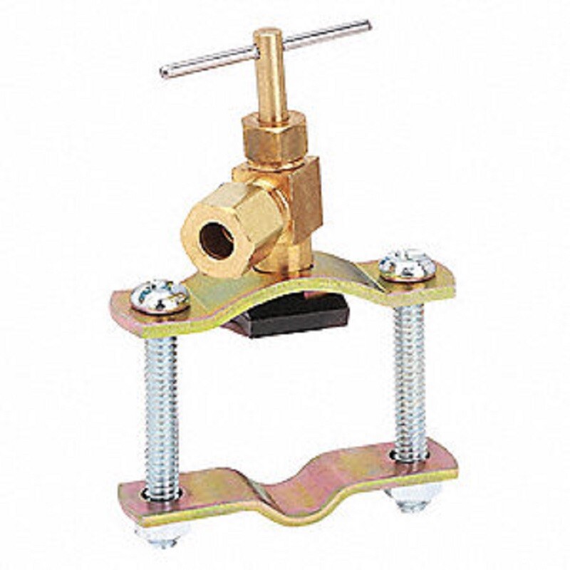 Saddle Valve Self Tapping Compression TubexPipe1/4"x1/2" or 3/4" LINCOLN 107426 gallery