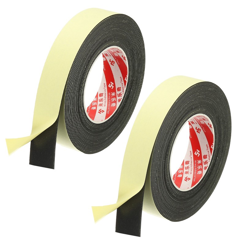 1 3/16 Inch x 33 Ft Weather Stripping Door Seal Strip,2 Roll 1mm Thick Seal Tape