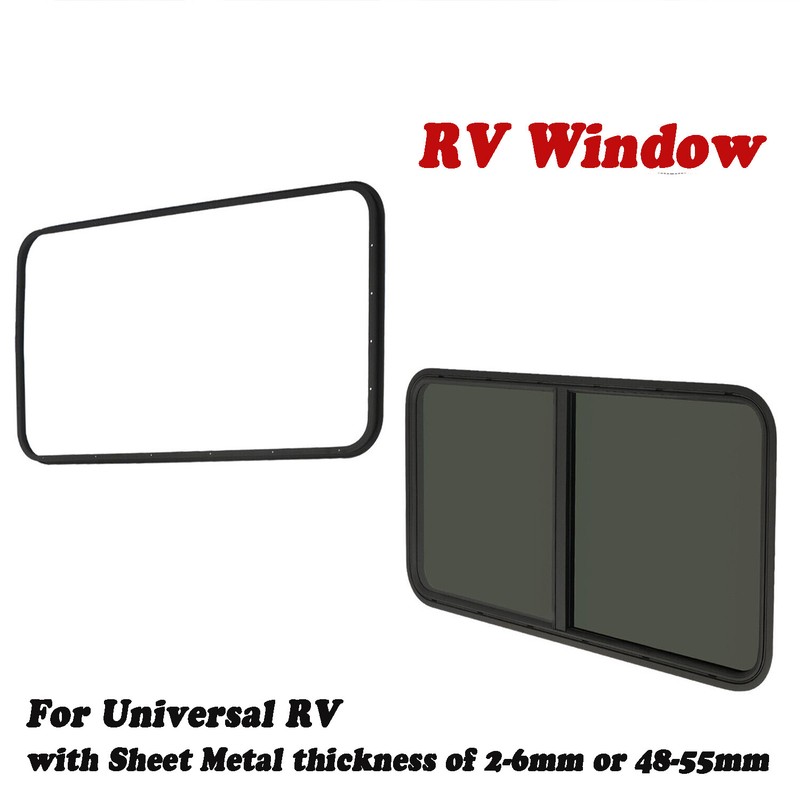 RV Window Horizontal Sliding Windows Multiple Wall Thicknesses Waterproof gallery