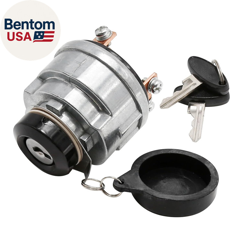 Ignition Key Switch, 5 Terminals Ignition Switch Replacement for Ford New Hollan