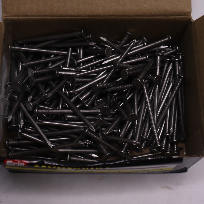 (160-Pk) Grip Rite Common Nails Metal Grey 8 Gauge 3-1/2 L x 11/32 1Lb 6C1