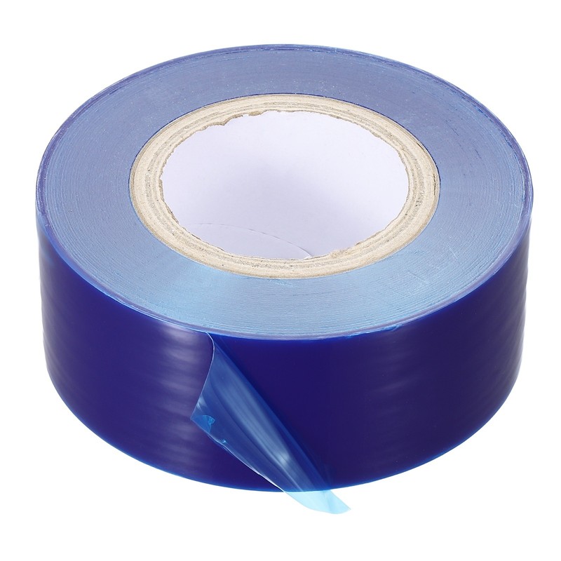 2.4 in x 656 ft Removable Scratch Protective Film Tape High Stickiness, Blue