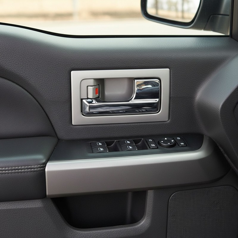 Interior Door Handle Compatible with 2009 to 2014 F150 Front or Rear Right Passe
