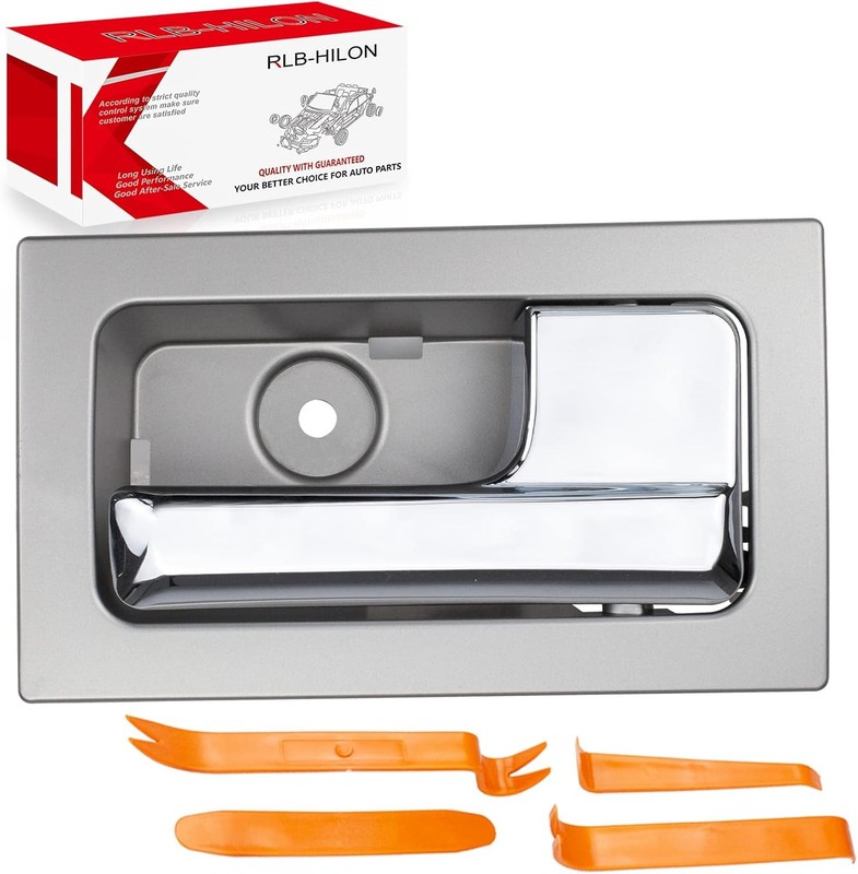Interior Door Handle Compatible with F150 2009 to 2014 Year Front or Rear Right