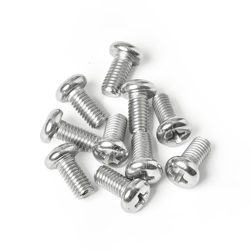 M5 x 45mm (20 Pack) Pan Head Machine Screws, Phillips Drive, 304 Stainless St... gallery