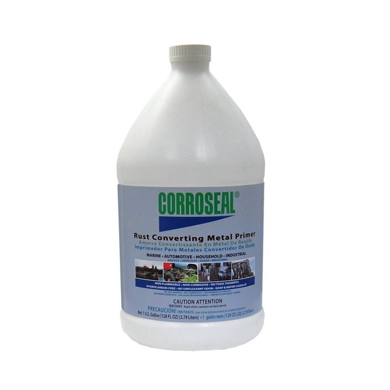 Corroseal Water-Based Rust Converter Metal Primer Rust Converter – 1 Gal