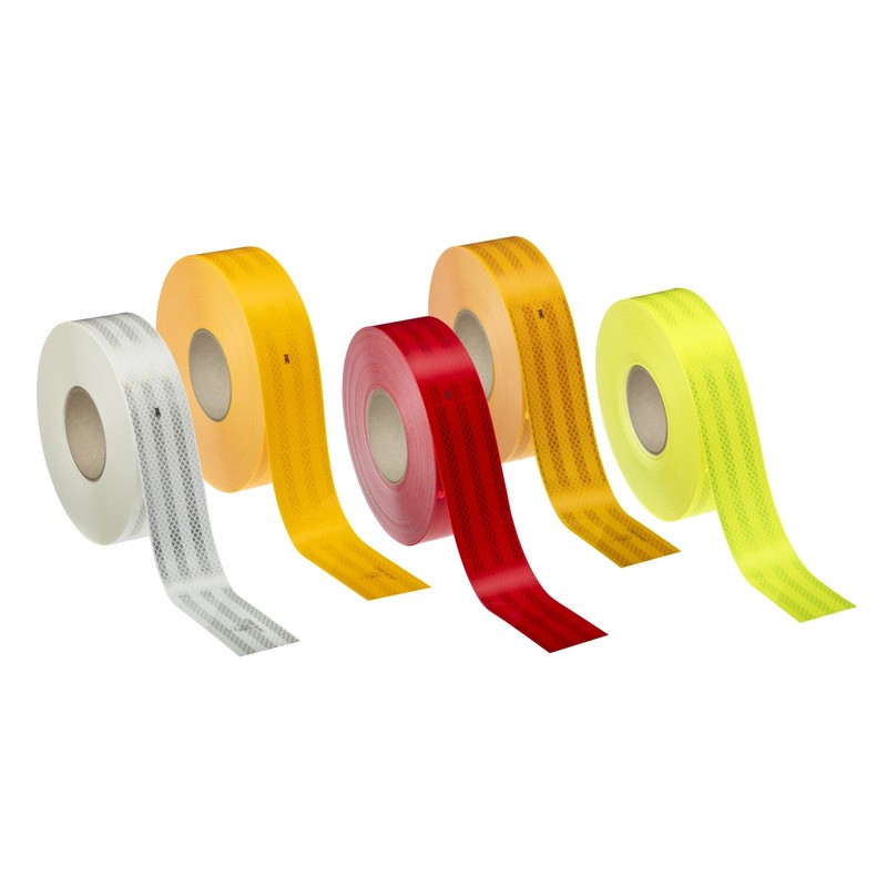 3M Diamond Grade Conspicuity Markings 983-10, White, DOT, 2 in x 50yd