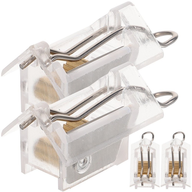 4 Pack Transparent Blind Cord Locks for Standard 1.5-3mm Blind Cord Diameters gallery