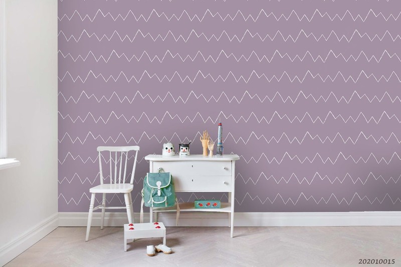 3D Hand-drawn Wave Line Pattern Wall Murals Wallpaper Murals Wall Sticker 2 gallery