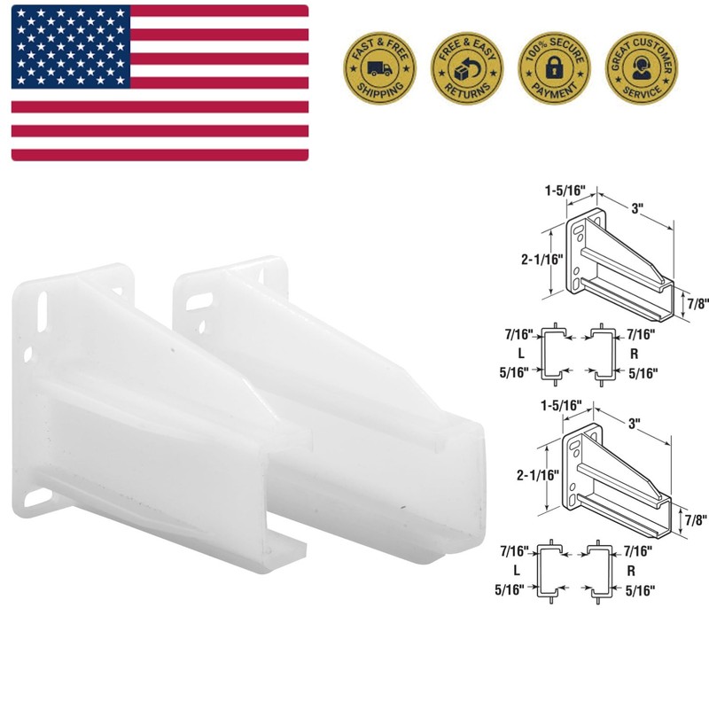 R 7227 Rear Drawer Track Back Plate – Support and Maintain Alignment of Botto…