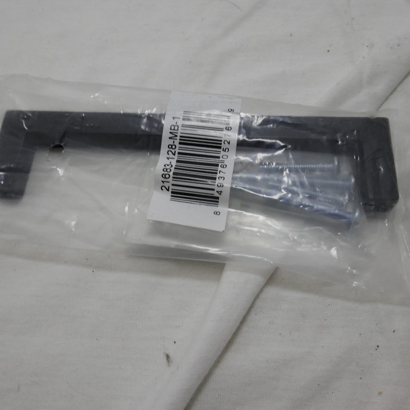 NEW Glide-Rite CC Square Cabinet Pulls MATTE BLACK gallery