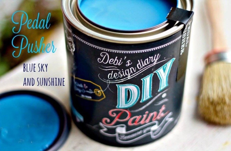 Debi's Design Diary DIY Paint "Pedal Pusher" 16 fl oz Chalk Paint