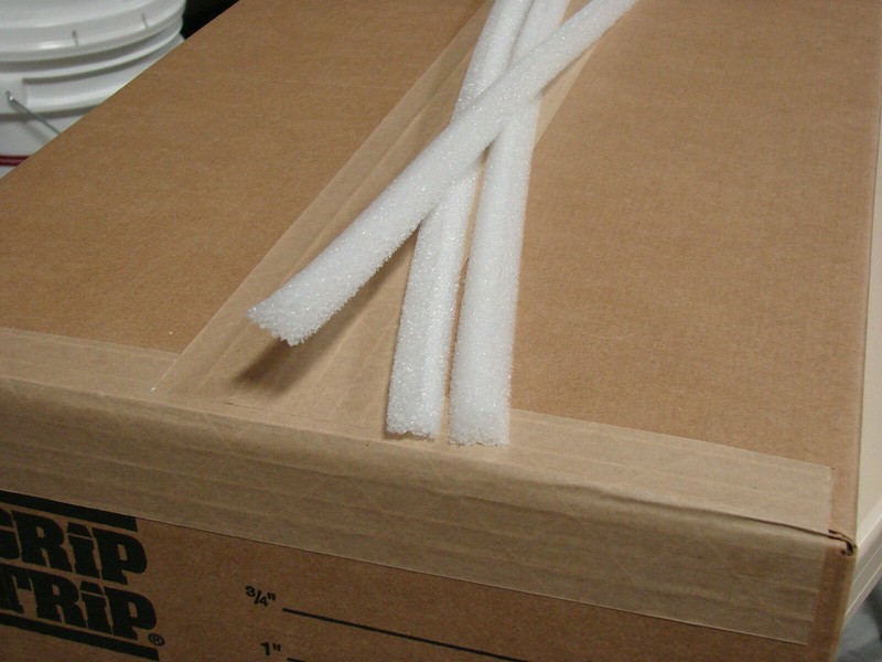 GRIP STRIP® TRAPAZOID BACKER ROD FOR LOG HOME CHINKING PERMACHINK LOG JAM gallery