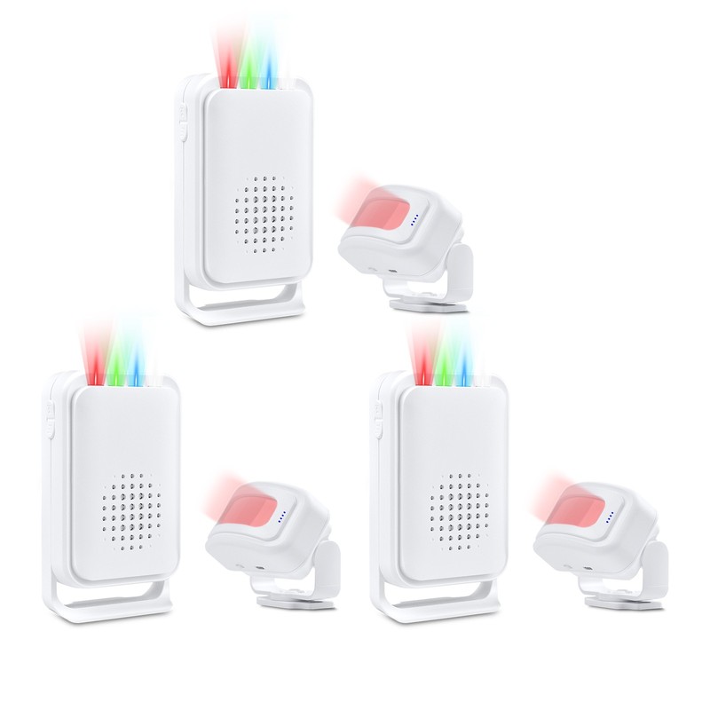 Smart Sensor Doorbell Extended Range Multiple Alert Modes Easy DIY Installation