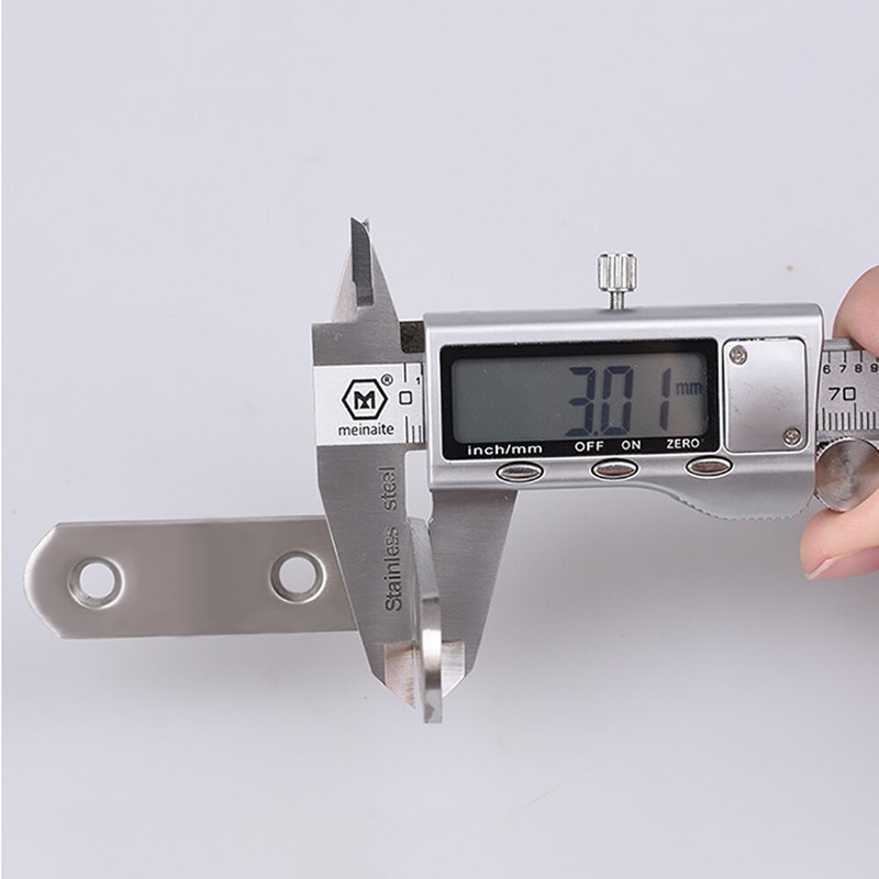 L-Shape Stainless Steel Right Angle Bracket Corner Brace Joint Shelf Support gallery