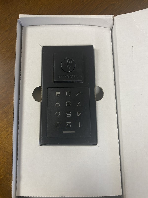 Kwikset SmartCode 270 Contemporary Matte Black Touchpad 1 Cylinder Deadbolt gallery